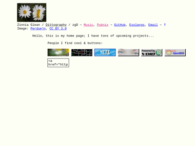 Screenshot of ~zgd