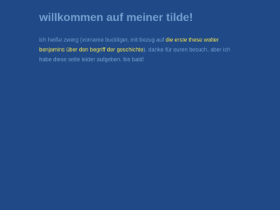 Screenshot of ~zwerg